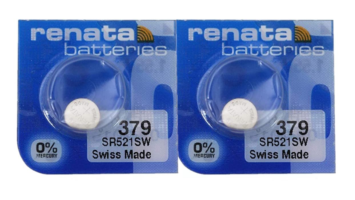 Renata Silver Oxide Watch Battery For 379 Button Cell