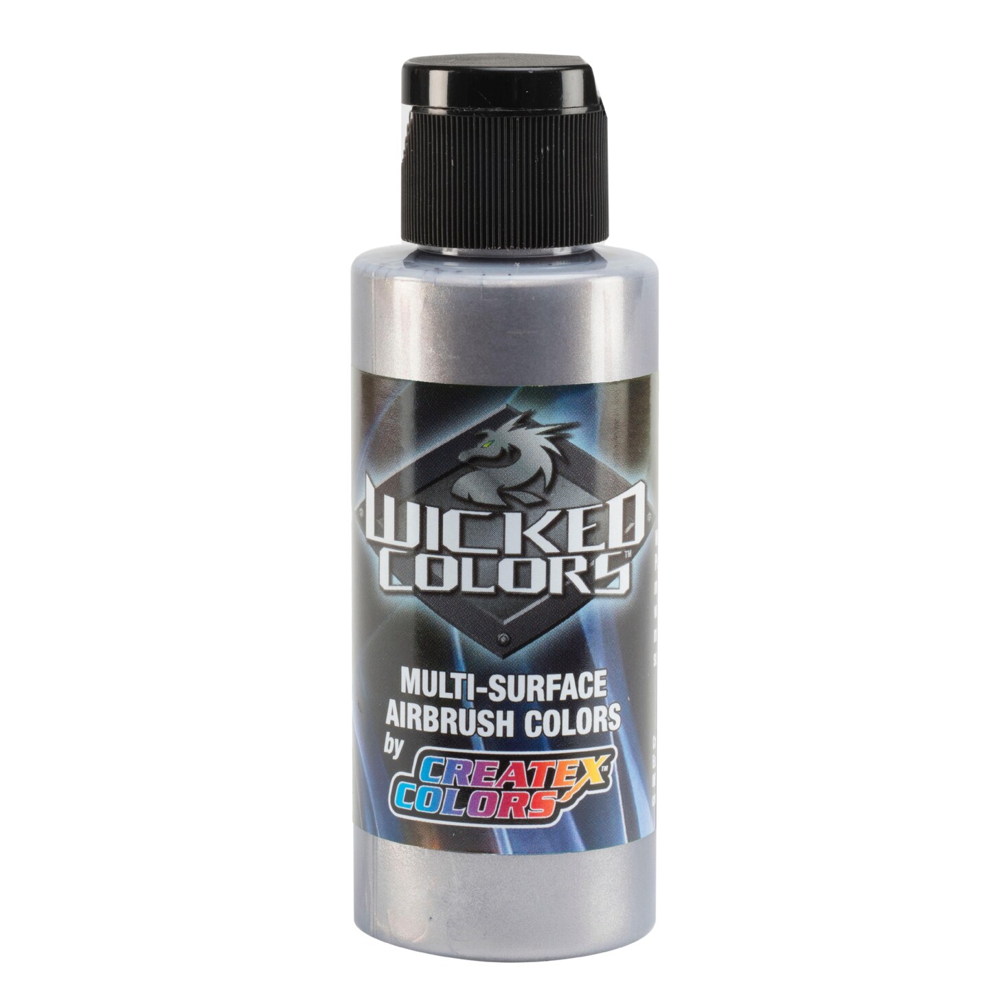 Createx Wicked Airbrush Color 2 oz. Silver