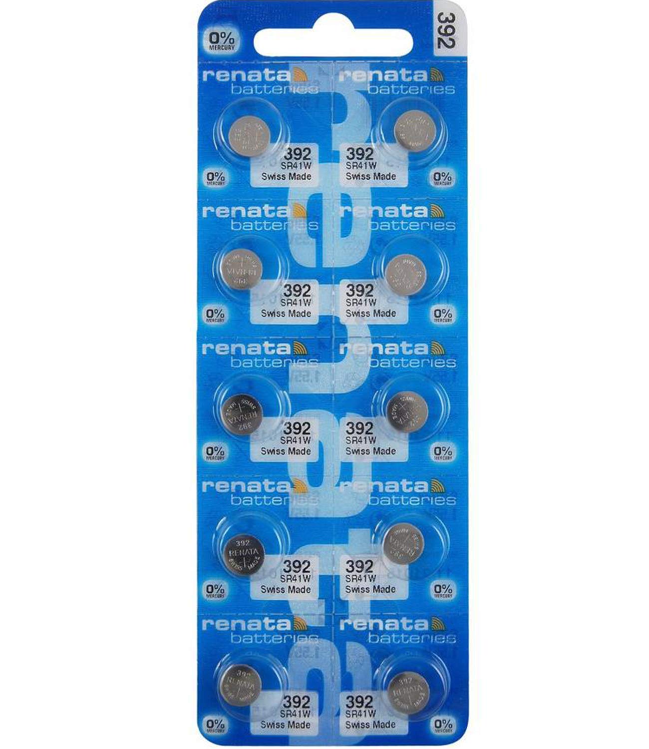 Renata Watch Battery 392 (Package of 10)