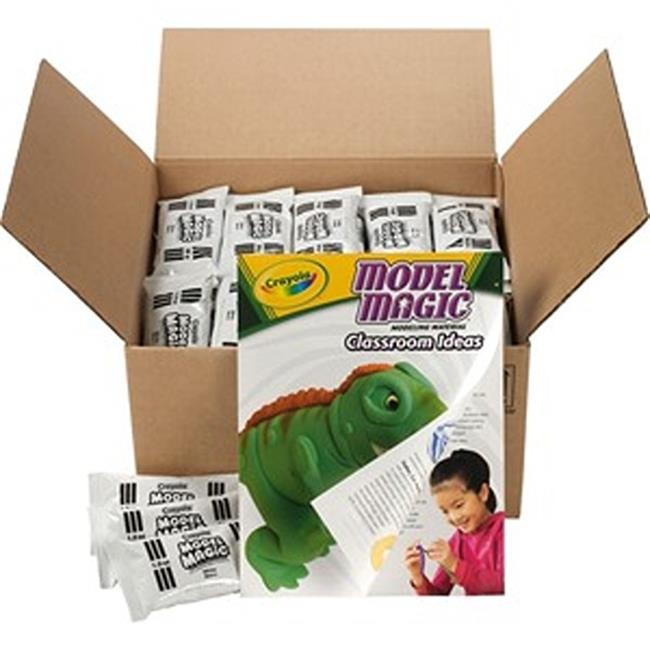 Crayola 10 oz Model Magic Modeling Classpack Clay - Pack of 75