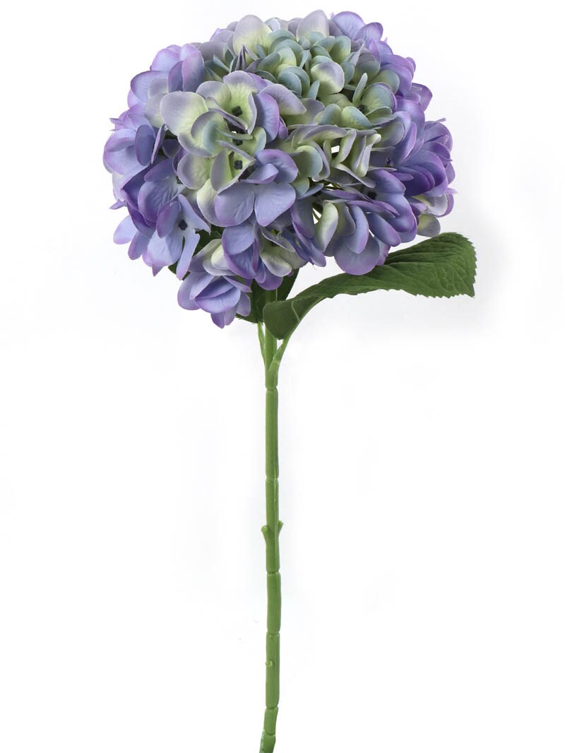 Charming 18-Inch Periwinkle Hydrangea Stem Set of 12 - Enchanting 7 ...