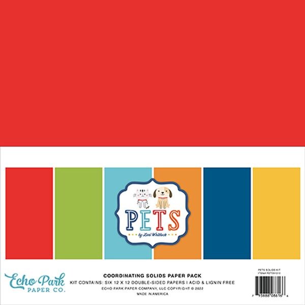 Echo Park Pets Solids Kit