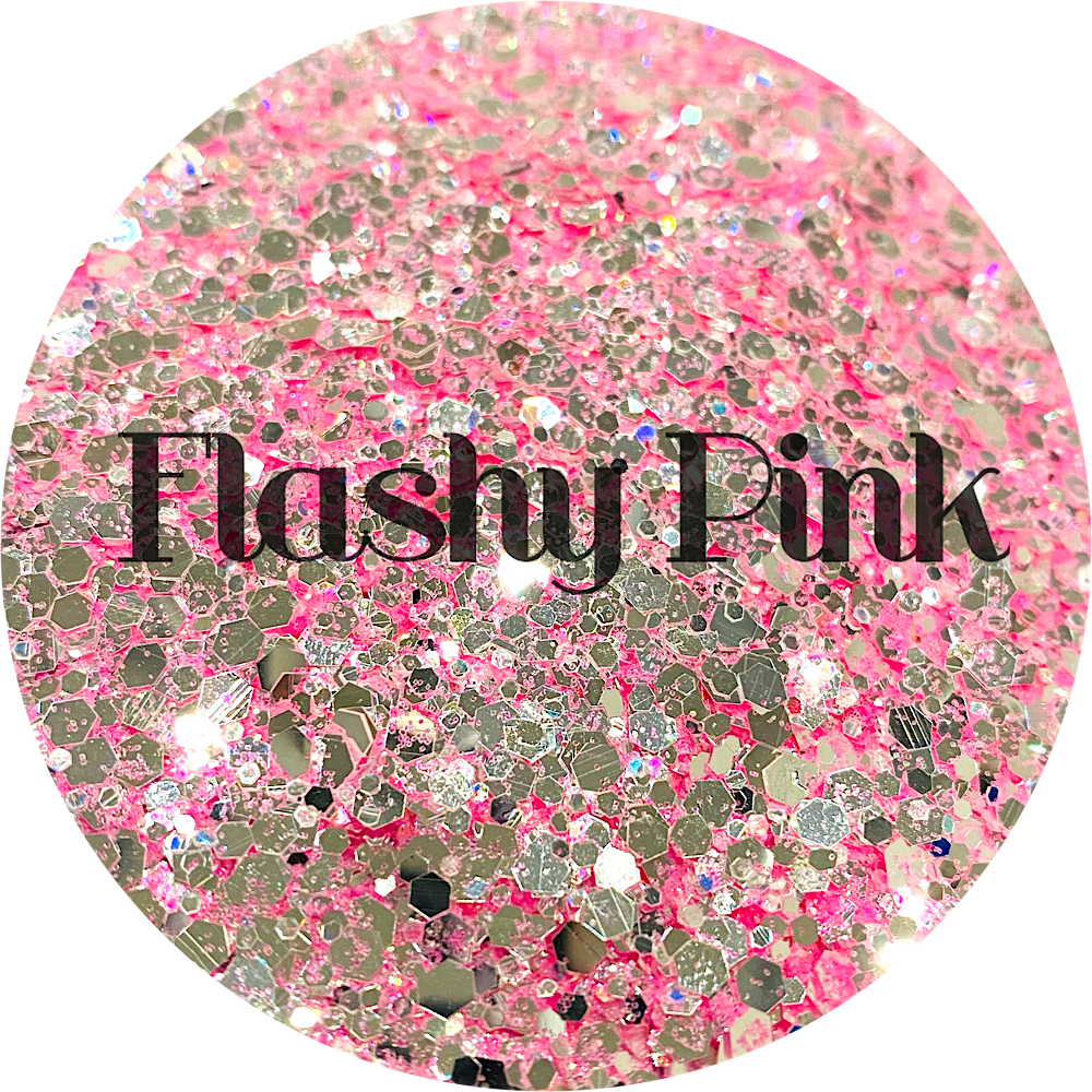Polyester Glitter Flashy Pink by Glitter Heart Co.™ Michaels