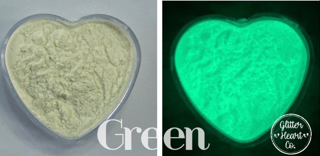 Green Glow Powder by Glitter Heart Co.&#x2122;