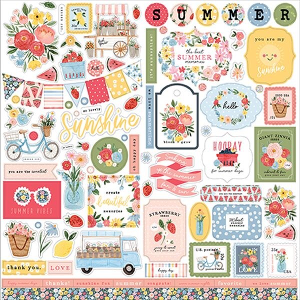Echo Park Summer Stickers