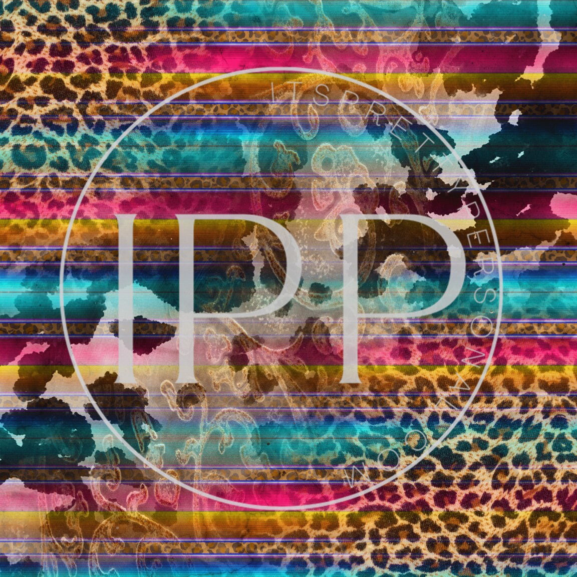 #507 LIMITED EDITION! (Cowhide/Leopard/Serape) 12x12 Pattern Vinyl