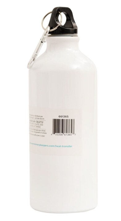 We R Memory Keepers Heat Transfer Sublimation Blank Aluminum Bottle 661365 750ml