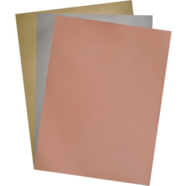 Pacon 22 x 28 in. Assorted Metallic Poster Board - Craft Project - 30 Count - Pack of 3