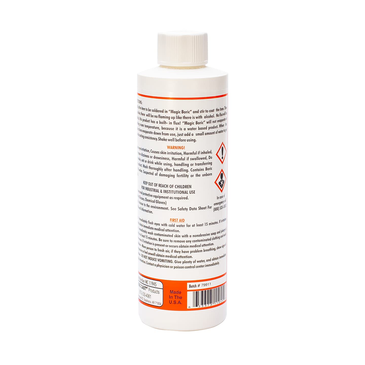 Magic Boric Soldering Dip, 16 Ounces