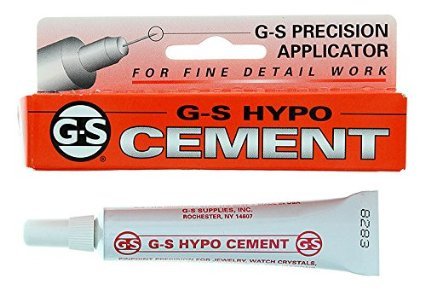 Adhesive, Cement GS Hypo Tube (1/3 fl oz)