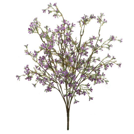 24-Pack: 22&#x22; UV Mini Lavender Flower Bush with 14 Sprays by Floral Home&#xAE;