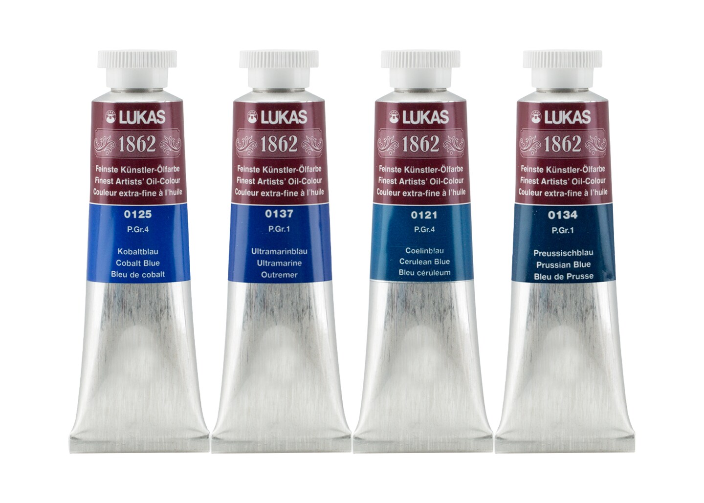 Lukas 1862 Professional Artist Oil Paint FastDrying, NonYellowing, Highly Pigmented Oil