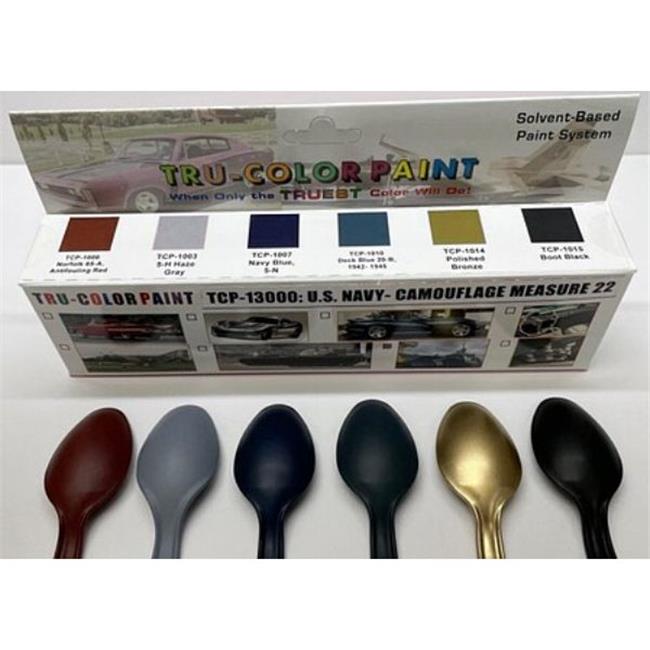 Tru-Color Paint Military Navy Camo Paint Set