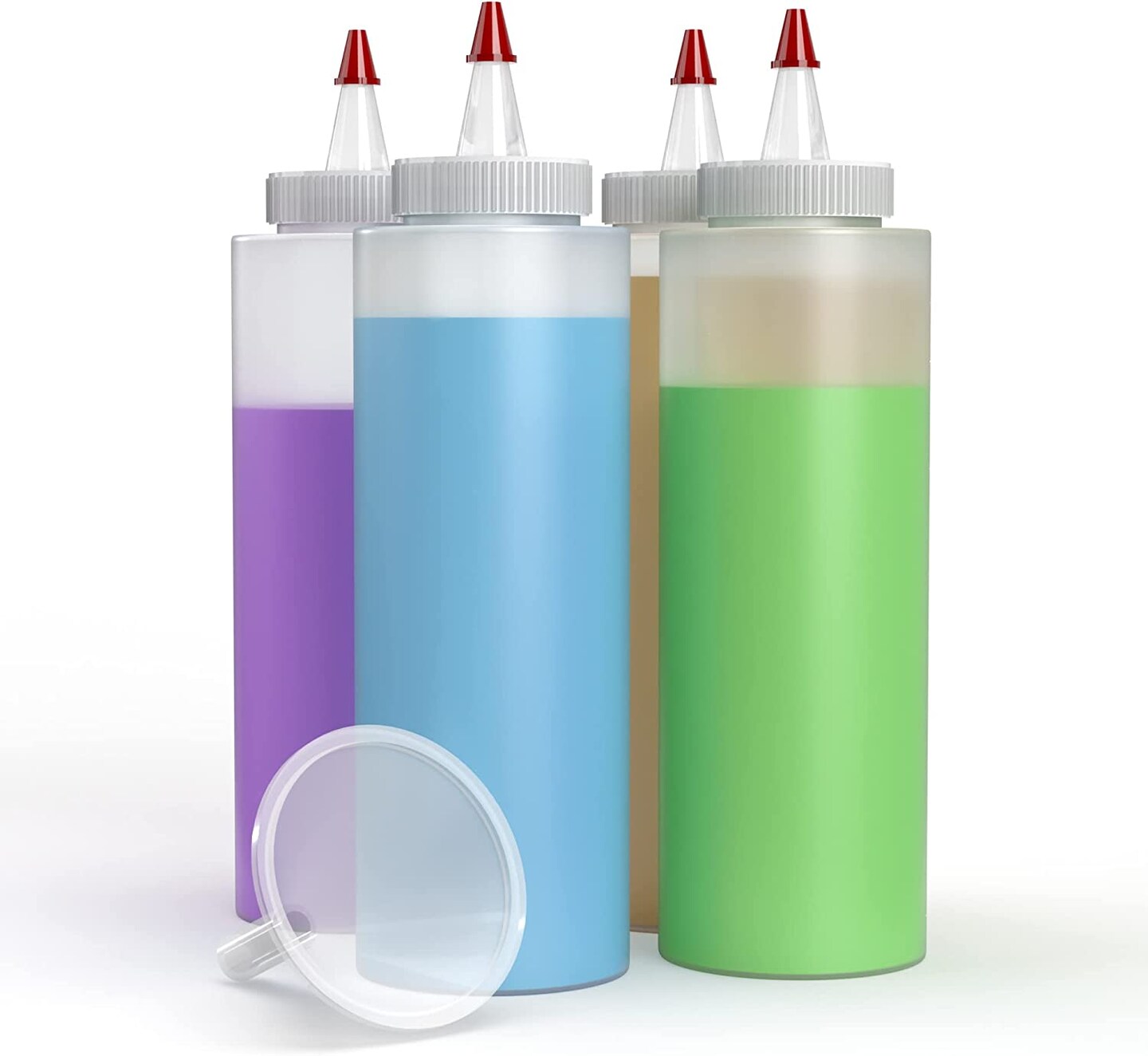 Flood Floetrol Additive (1 Quart), 4X 8-Ounce Squeeze Bottles, 1 Pixiss 2.5-Inch Funnel