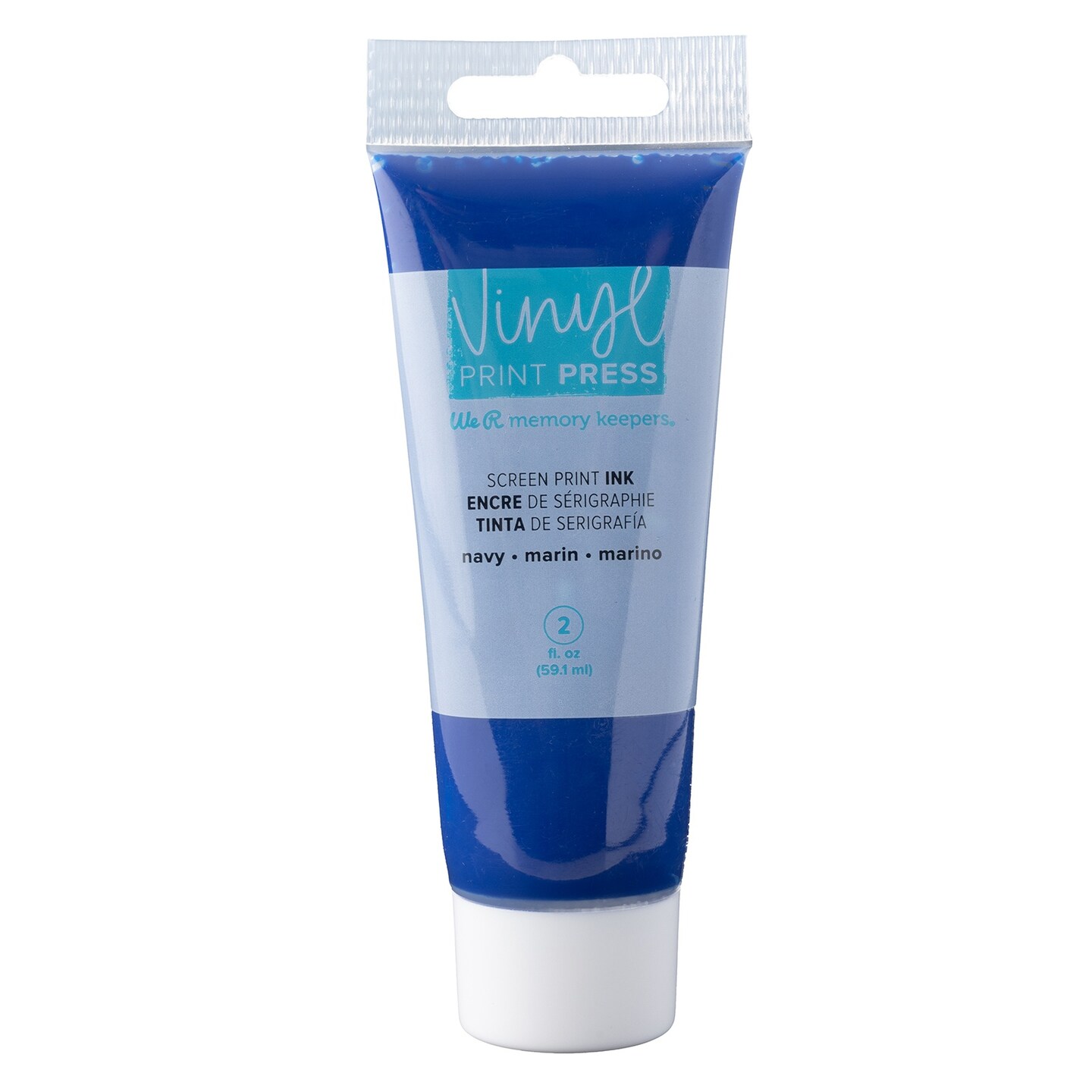 We R Vinyl Print Press Screen Print Ink 2oz-Navy