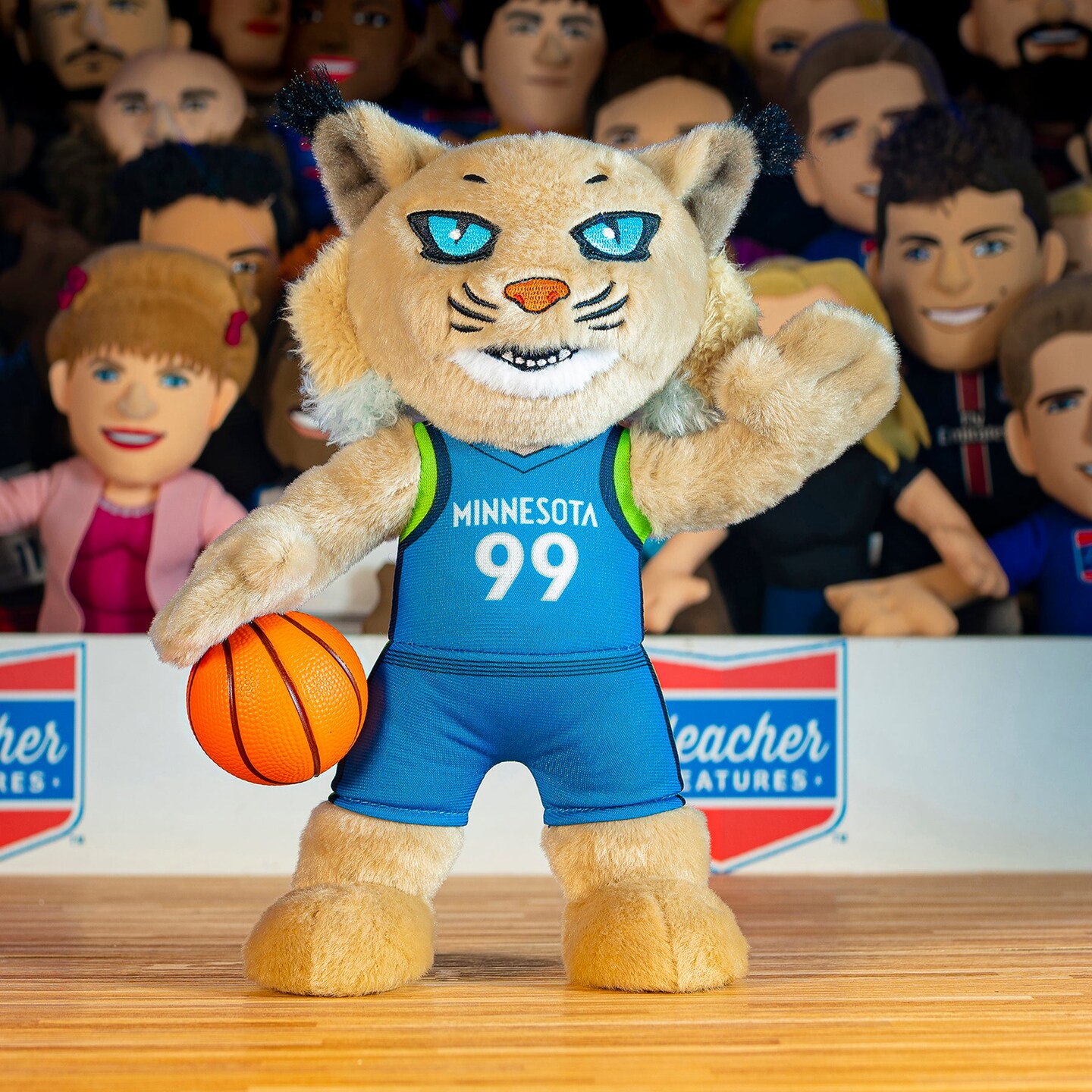 Bleacher Creatures Minnesota Lynx Prowl 10" Mascot Plush Figure