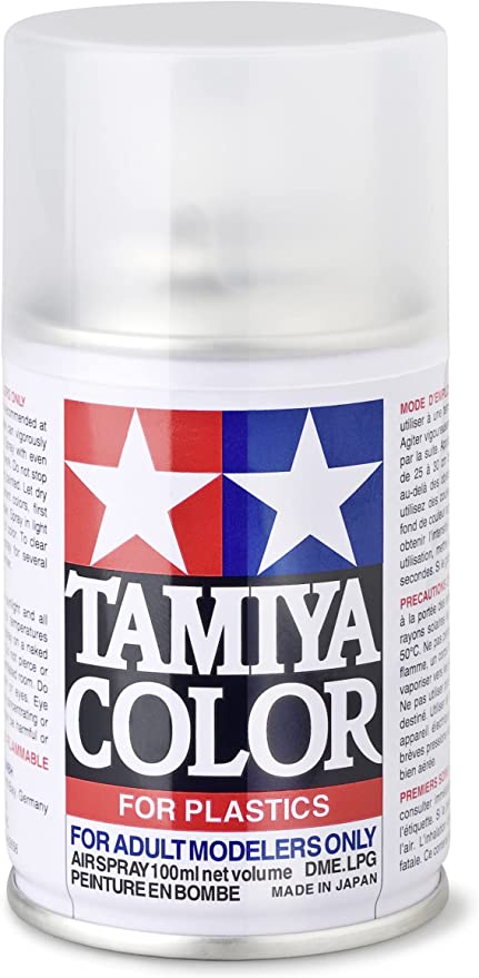 Tamiya   TS-65 Pearl Clear, 100ml Spray Lacquer Paint For Plastics