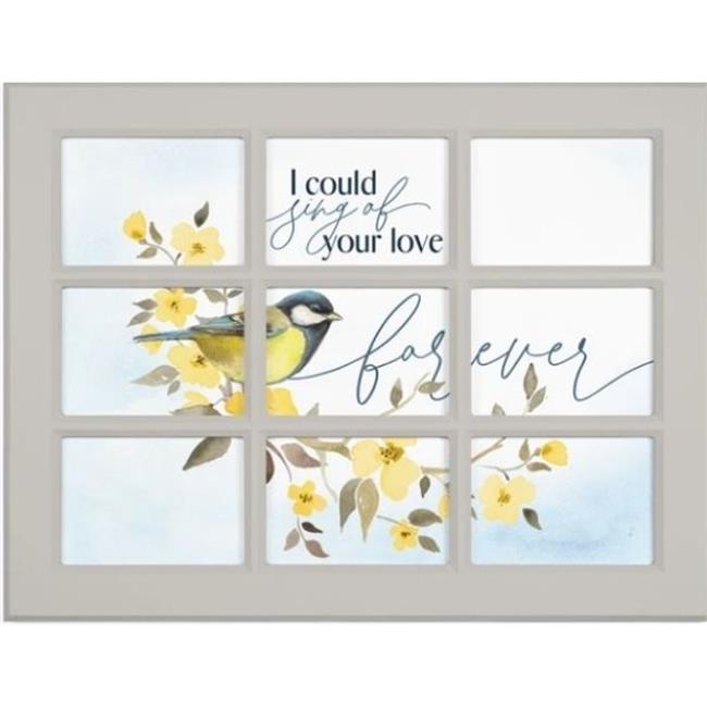 P. Graham Dunn  25.5 x 19.5 in. Wall Decor, Sing of Your Love Window