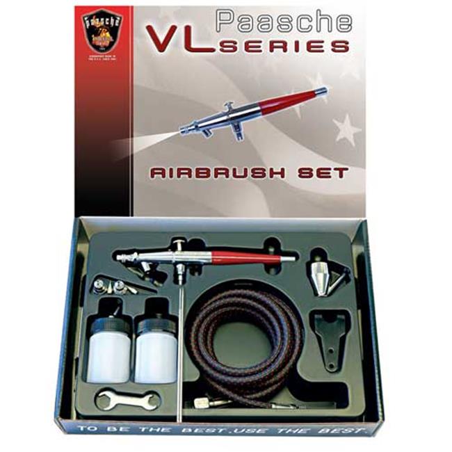 Paasche  Airbrush Set with All Three Heads for VL