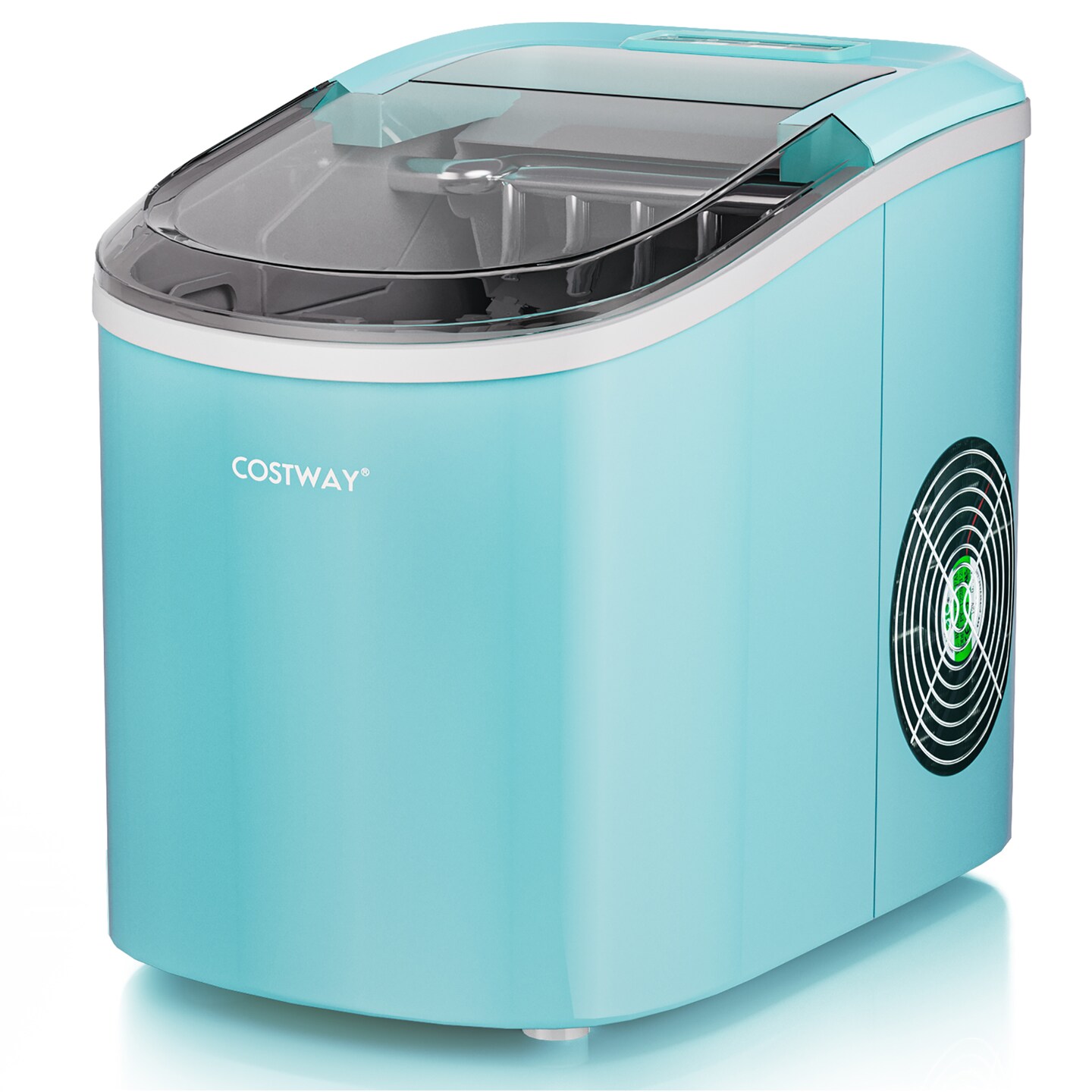 Ice Maker Machine With Scoop and Basket Compact Automatic 9 Cubes