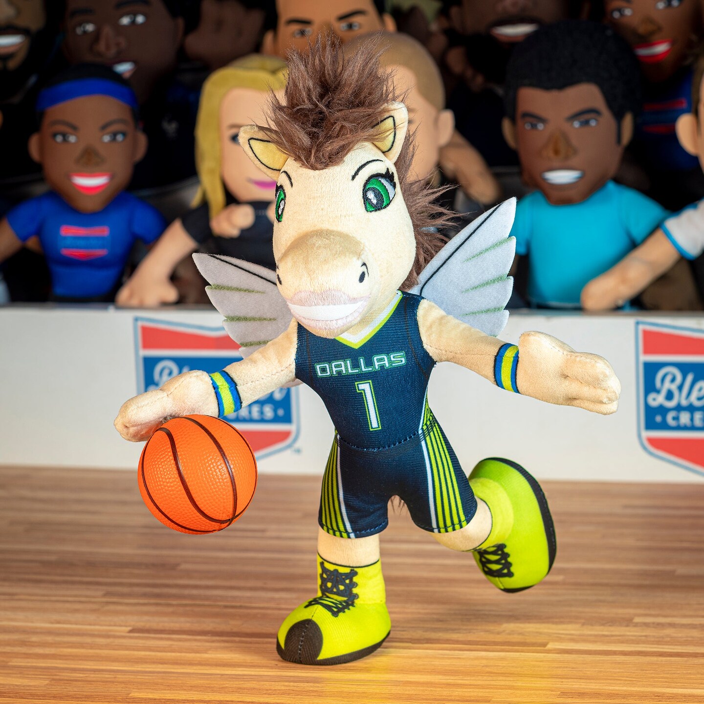 Bleacher Creatures Dallas Wings Lightning 10" Mascot Plush Figure