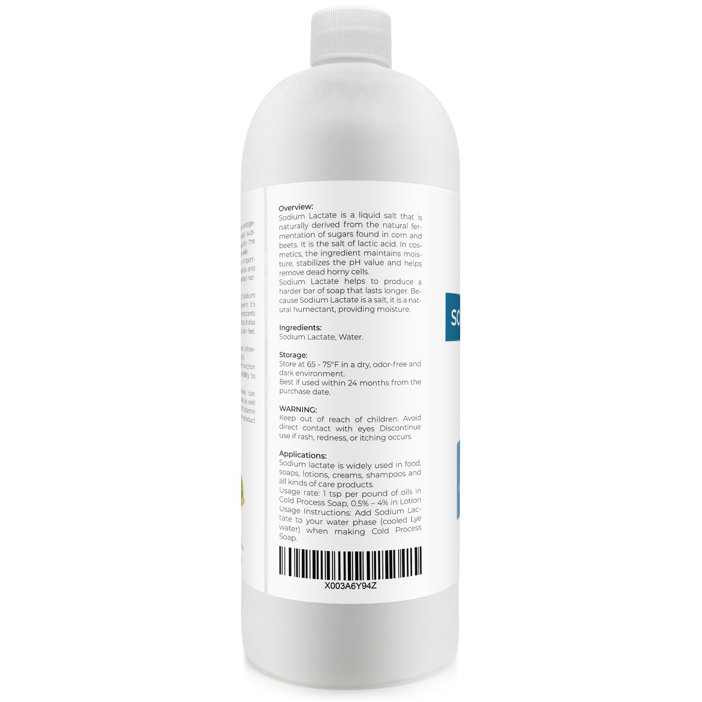 velona Sodium Lactate 60% - 4 oz | USP Grade Natural Preservative | For  Soap Making & Lotions | Harder Bar of Soap, pH Regulator, Glycerin  substitute
