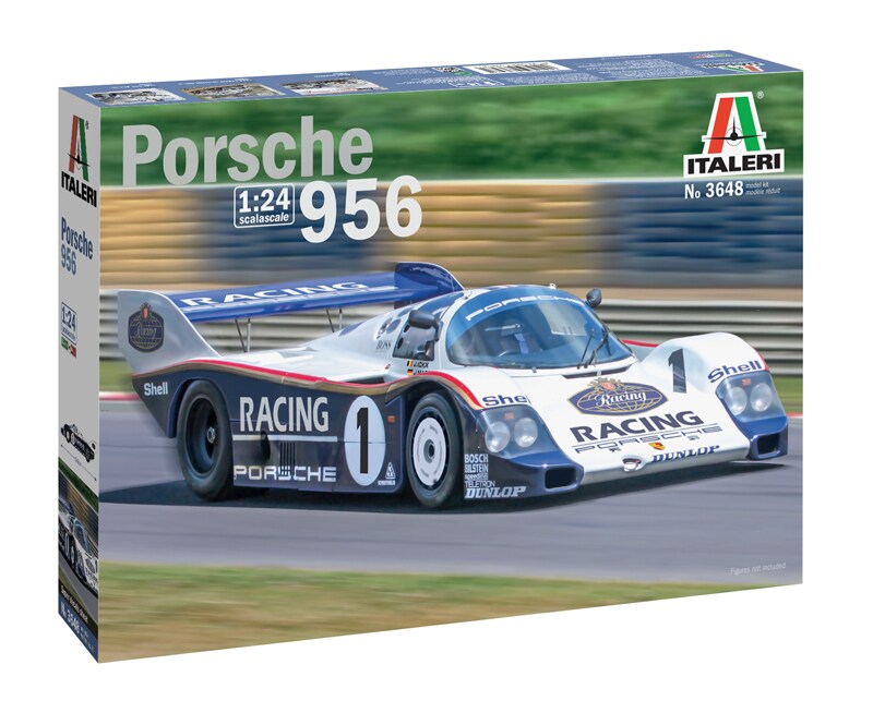 Italeri  1/24 PORSCHE 956 Plastic Model