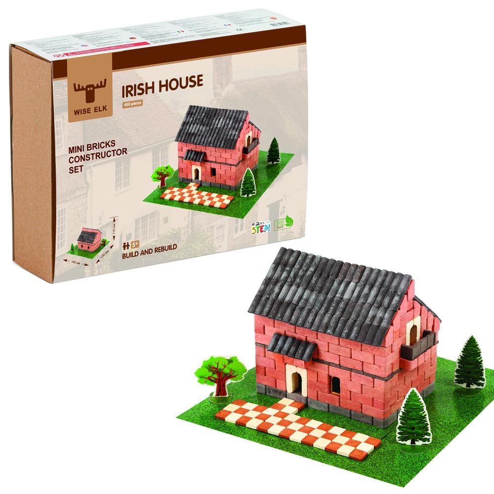 Mini Bricks Construction Set - Irish House