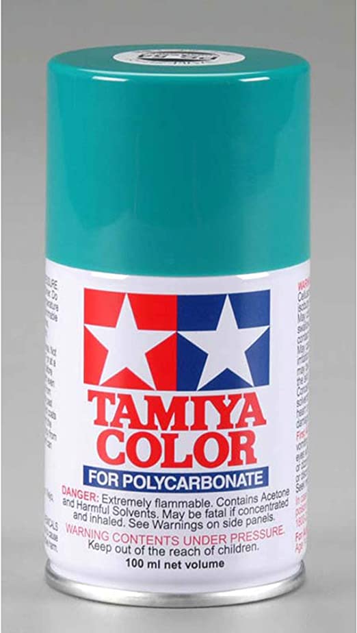 Tamiya PS-54 Cobalt Green Spray Paint, 100ml Spray Can For Polycarbinate