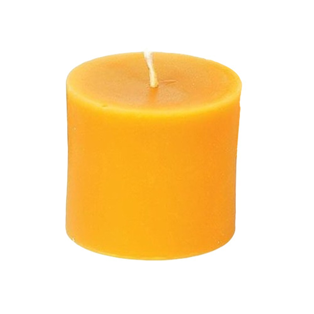 100% Beeswax Pillar Candle, Long Burn Time and Honey-Like Fragrance, Smokeless and Dripless, No Added Scents, Paraffin or Chemical Fillers