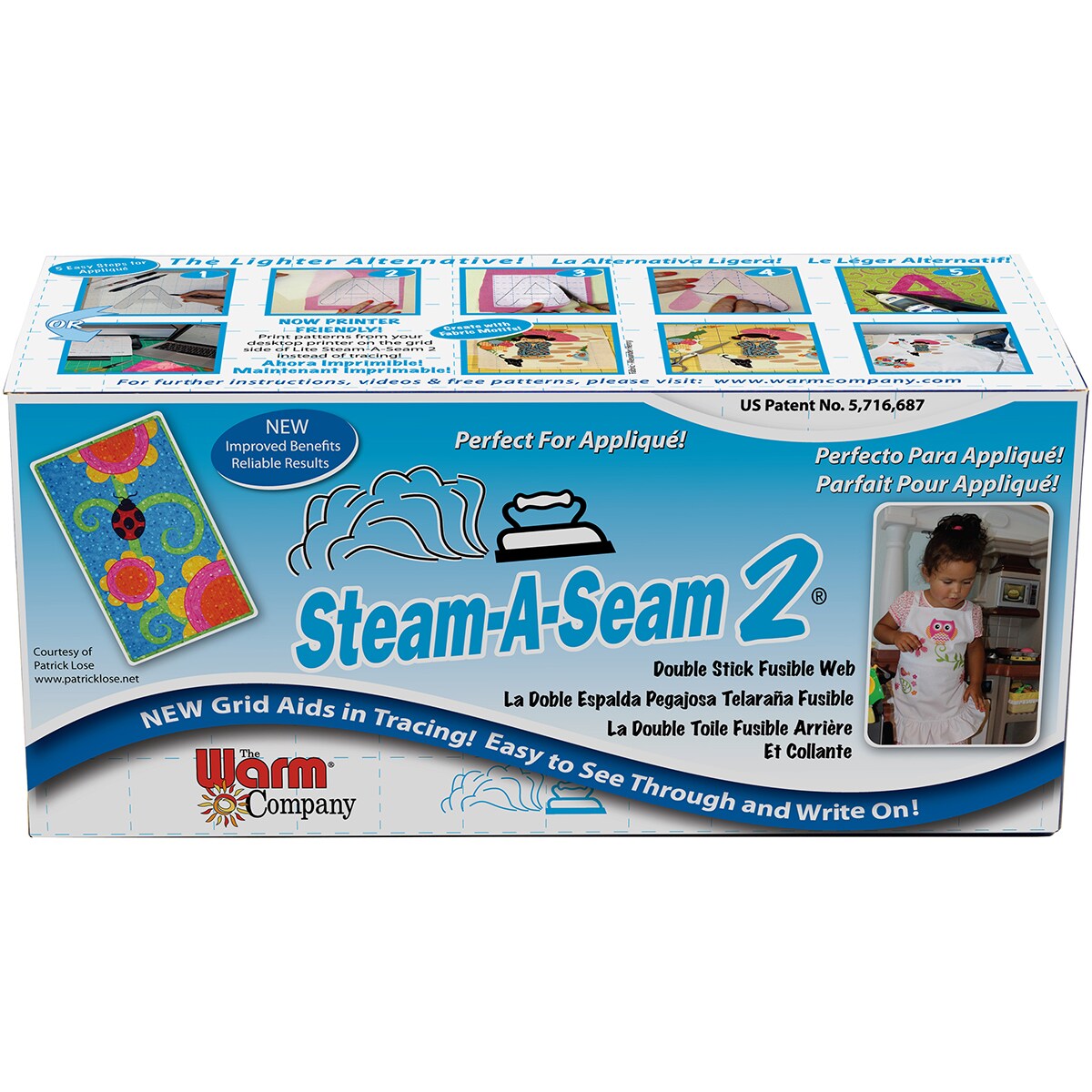 Warm Company Steam-A-Seam 2 Fusible Web-12