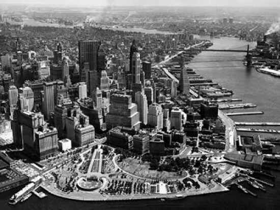 Aerial View of Manhattan Poster Print by  Anonymous - Item # VARPDX3AP2597
