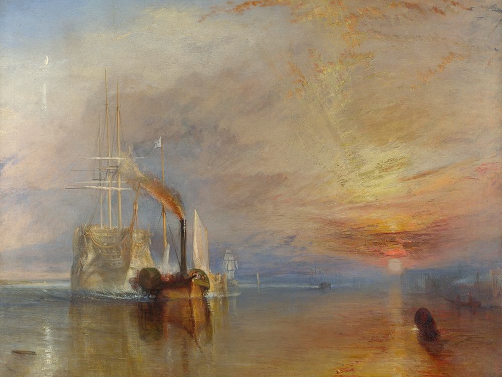 The Fighting Temeraire Poster Print by William Turner - Item # VARPDX3WT2705
