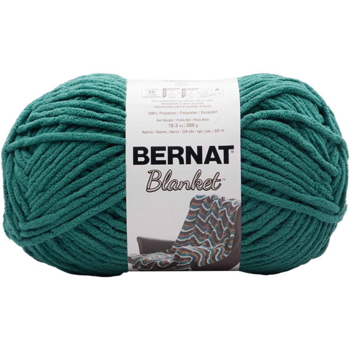 Bernat Blanket Big Ball Yarn-Malachite-Coastal Collection