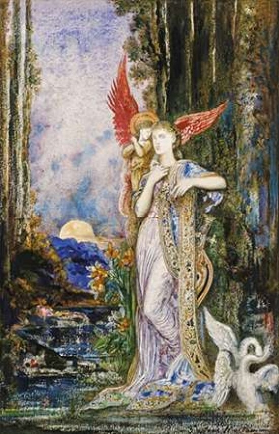 Inspiration Poster Print by Gustave Moreau - Item # VARPDX265284