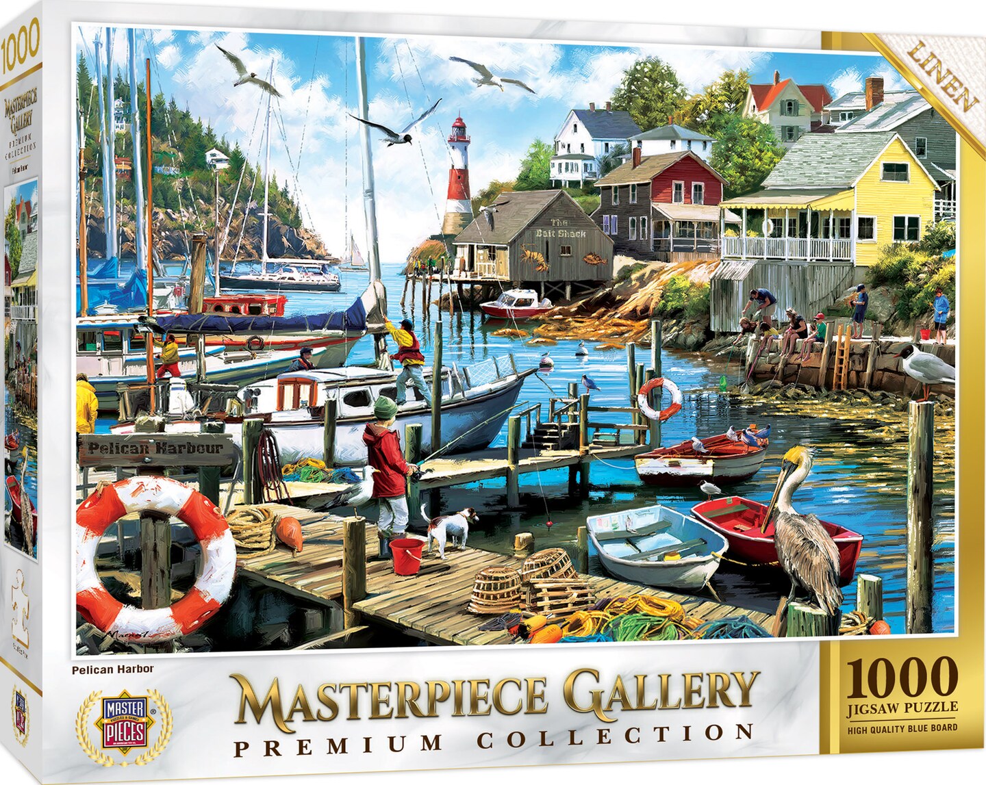 : Masterpieces 1000 Piece Jigsaw Puzzle for Adults