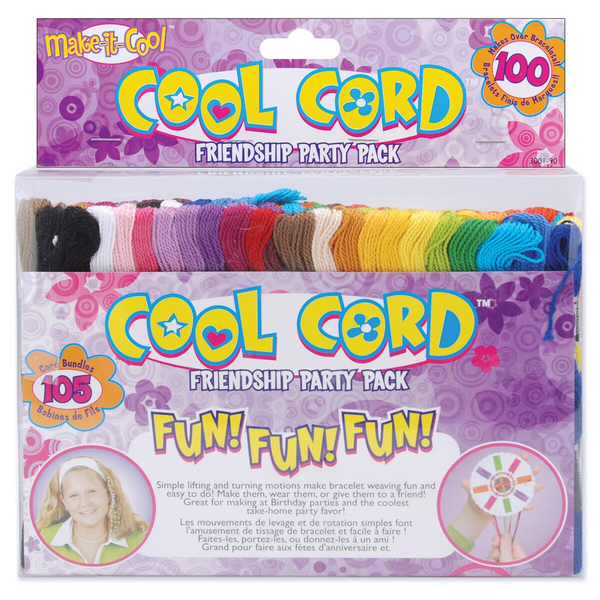 Janlynn Cool Cord Friendship Bracelet Pack