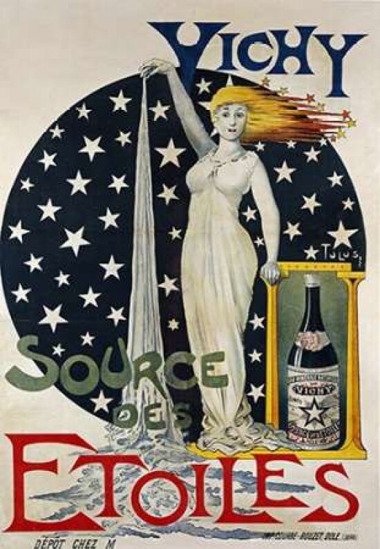 Vichy Source Des Etoiles Poster Print by Unknown - Item # VARPDX267444