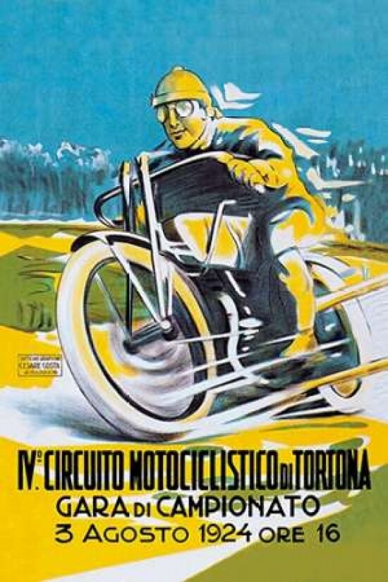 4th Motorcycle Circuit of Tortona Poster Print by Unknown - Item # VARPDX382188