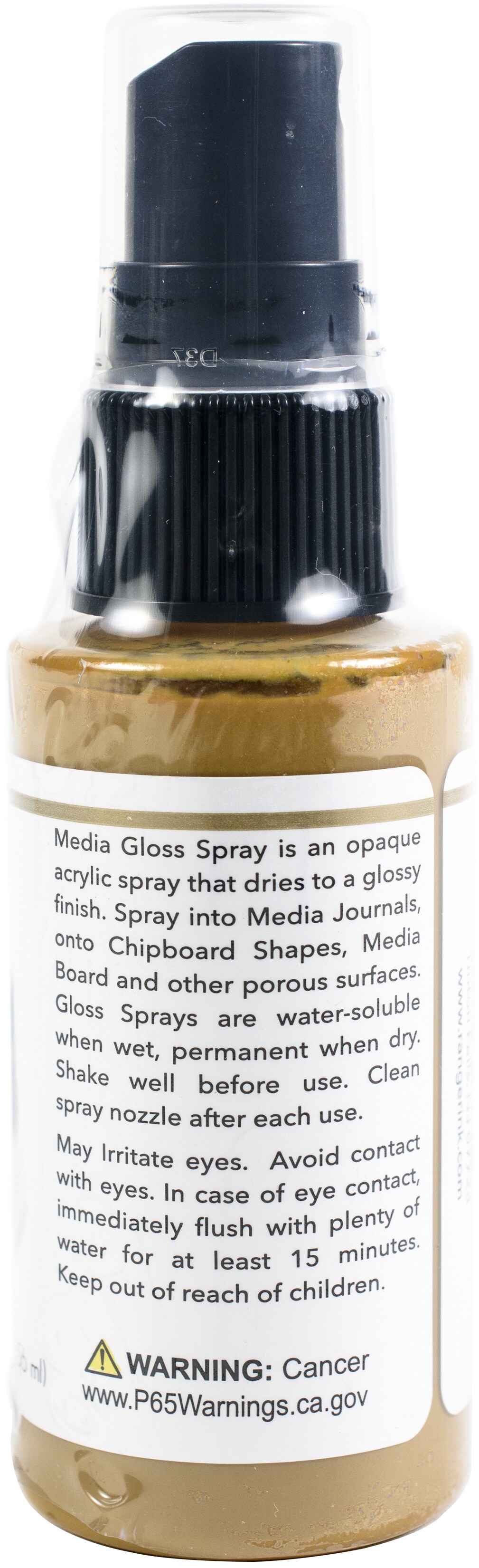Dina Wakley Media Gloss Sprays 2oz-Gilt