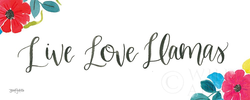 La La Llama Viii Poster Print by Jenaya Jackson - Item # VARPDX37811