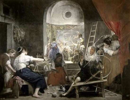 Spinners Las Hilanderas Poster Print by  Diego Velazquez - Item # VARPDX281407