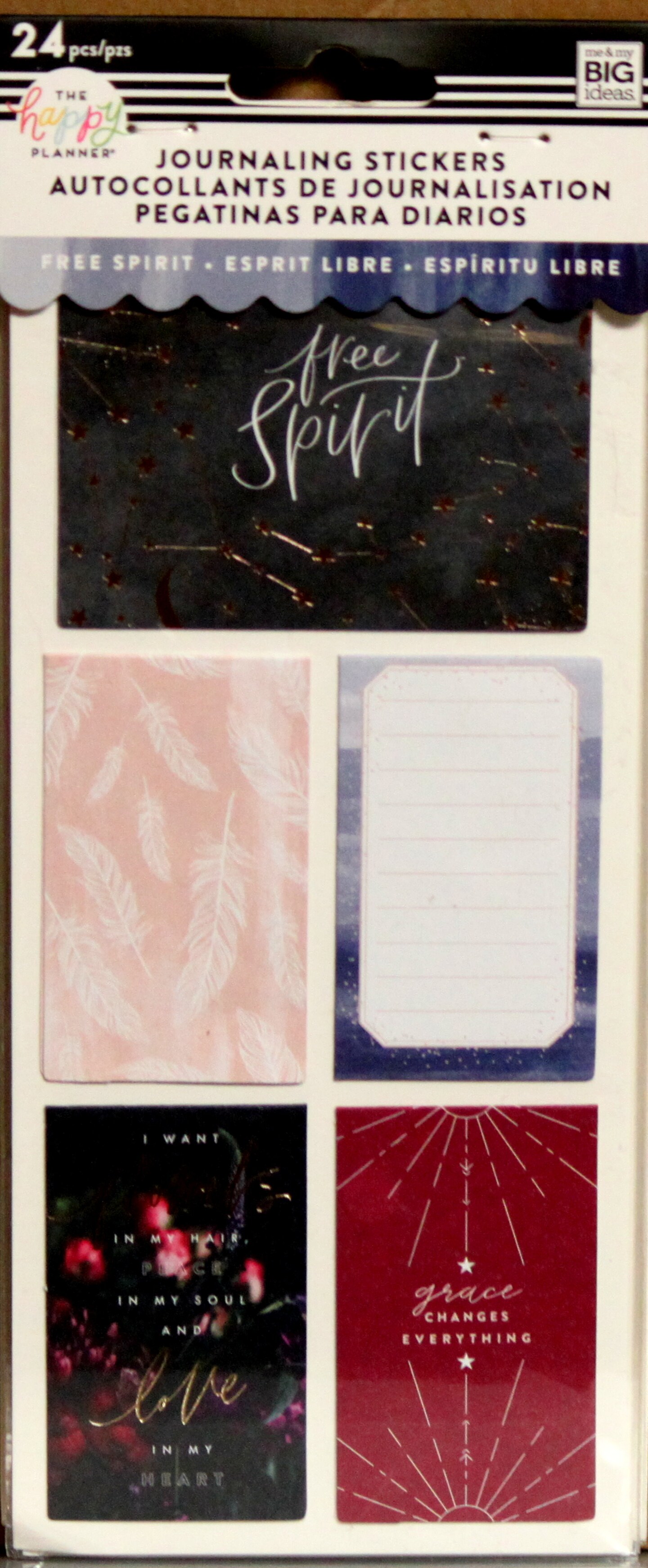 The Happy Planner Free Spirit Journaling Stickers Flip Book