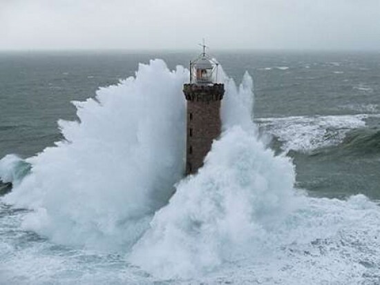 Phare de Kereon Poster Print by Jean Guichard - Item # VARPDX3JG1676