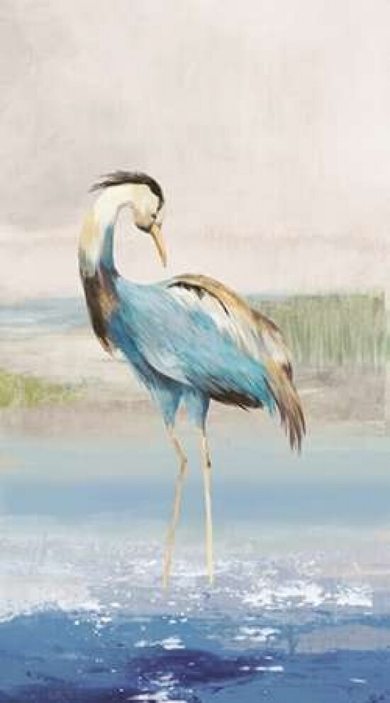 Heron On The Beach I Poster Print by Aimee Wilson