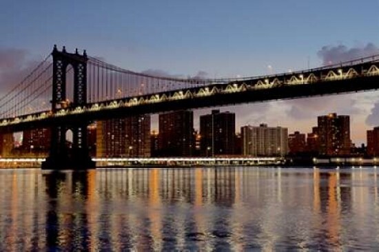Manhattan Bridge at Dawn Poster Print by Alan Blaustein - Item # VARPDXB3246D