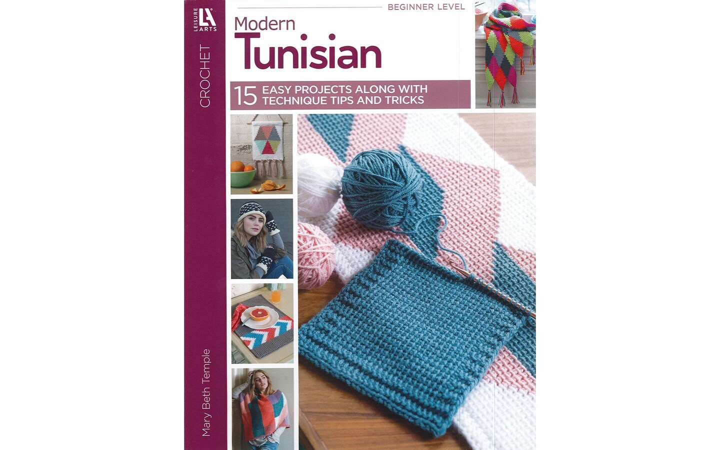 Leisure Arts Tunisian Crochet Stitch Guide Book