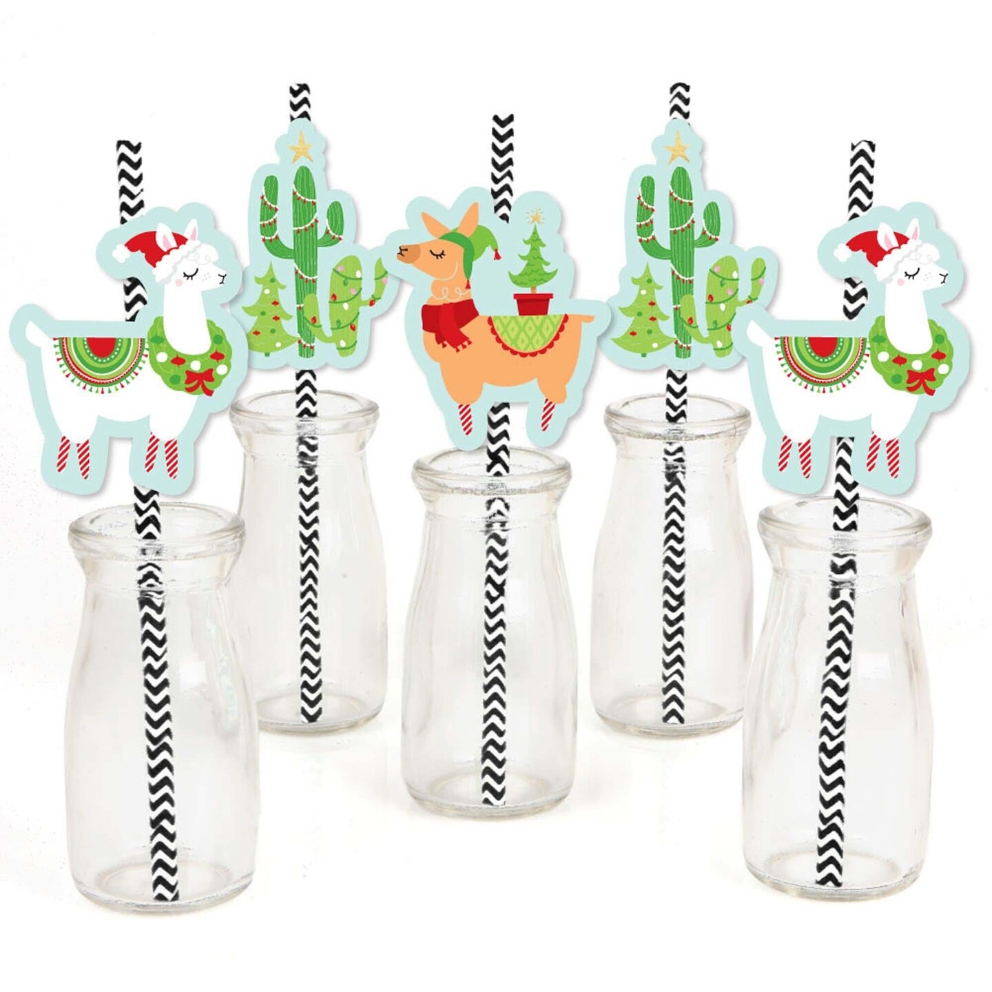 Cactus Party Straws