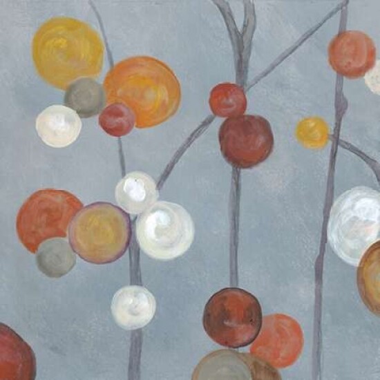 Baubles in Paprika II Poster Print by Margaret Ferry - Item # VARPDXMFY109