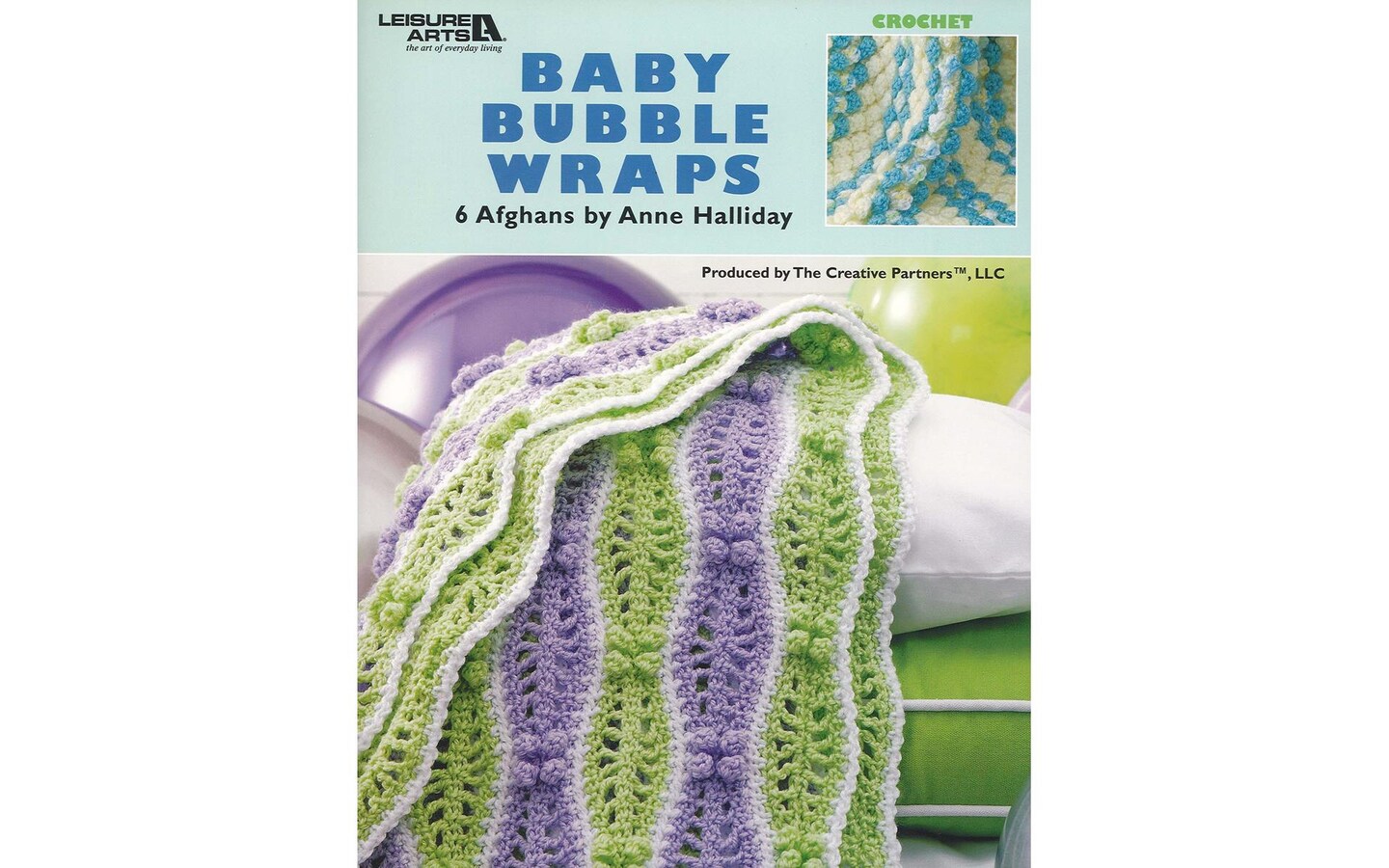 Leisure Arts Baby Bubble Wraps Crochet Book Michaels